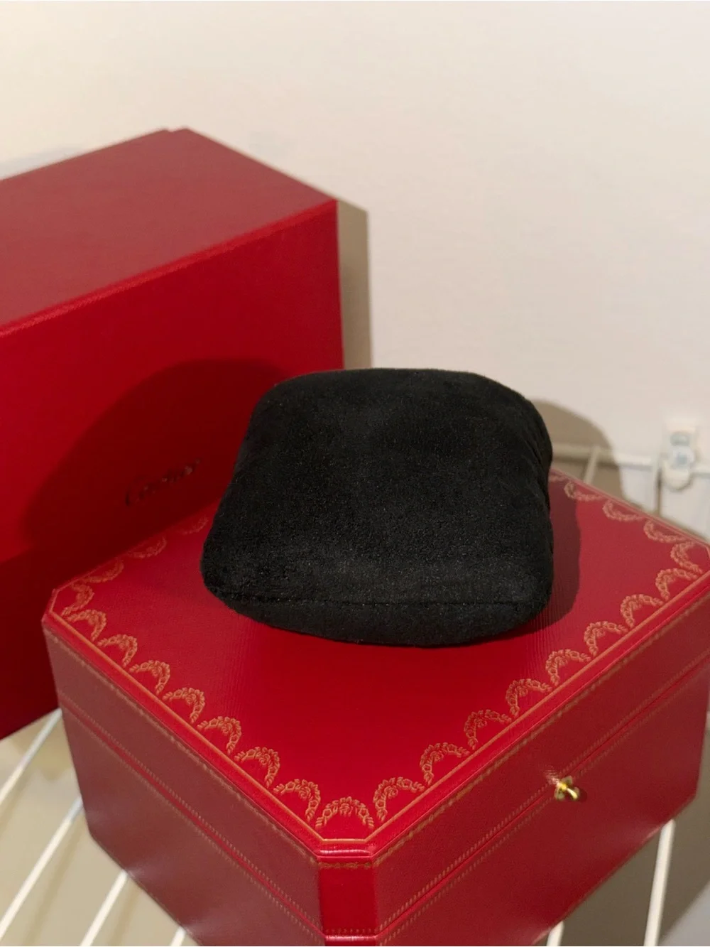 Cartier Red Inner and Outer Box for watches